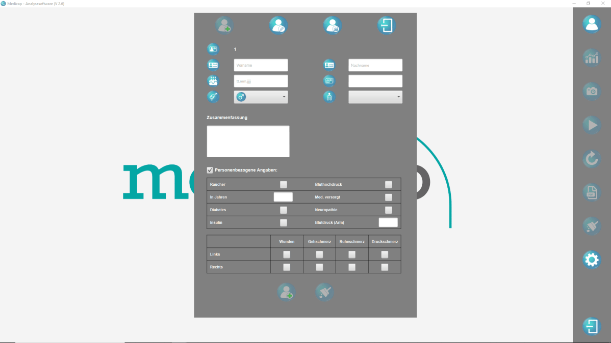 tcpo2 Messung Auswertung 1